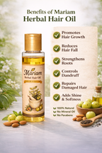 Mariam Herbal Hair Oil – 100ml | 100% Herbal Anti-Dandruff Hair Care