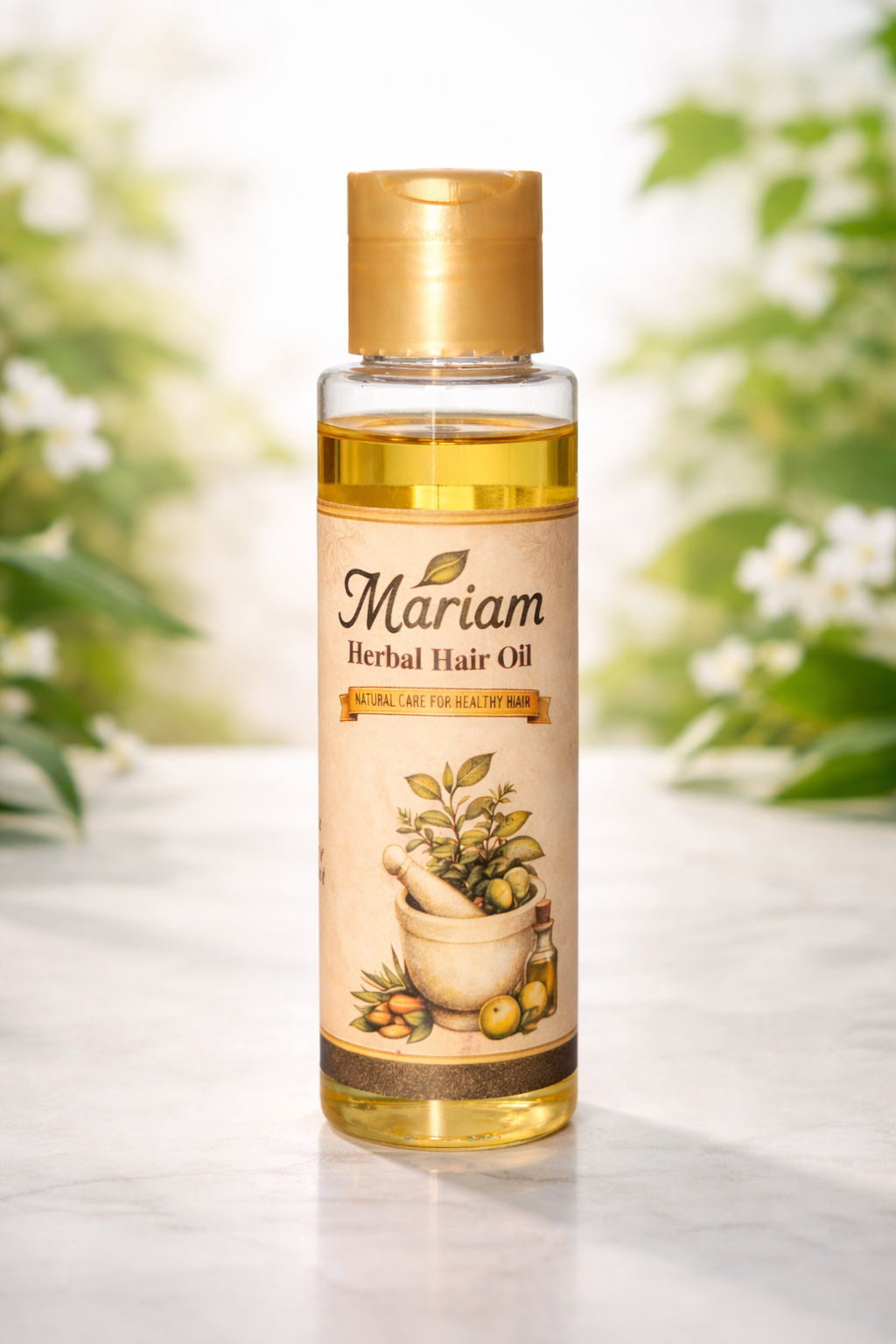 Mariam Herbal Hair Oil – 100ml | 100% Herbal Anti-Dandruff Hair Care